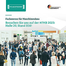 Pulsgetriebe nimmt an der FMB teil