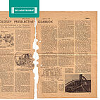 Artikel aus „The Motor“ über das halbautomatische PULSGETRIEBE im Wolseley „Twelve-Six“