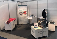 Ausstellung auf der Automotive Testing Expo in Stuttgart